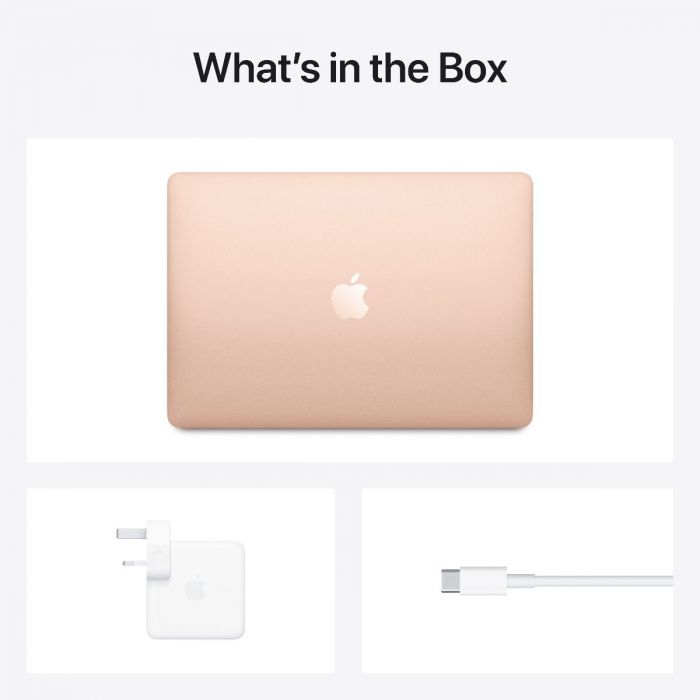 13-inch MacBook Air: Apple M1 chip with 8-core CPU and 7-core GPU,8 Go, 256GB - Gold