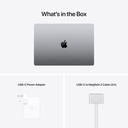 16-inch MacBook Pro: Apple M1 Max chip with 10?core CPU and 32?core GPU, 32GB 1TB SSD - Silver