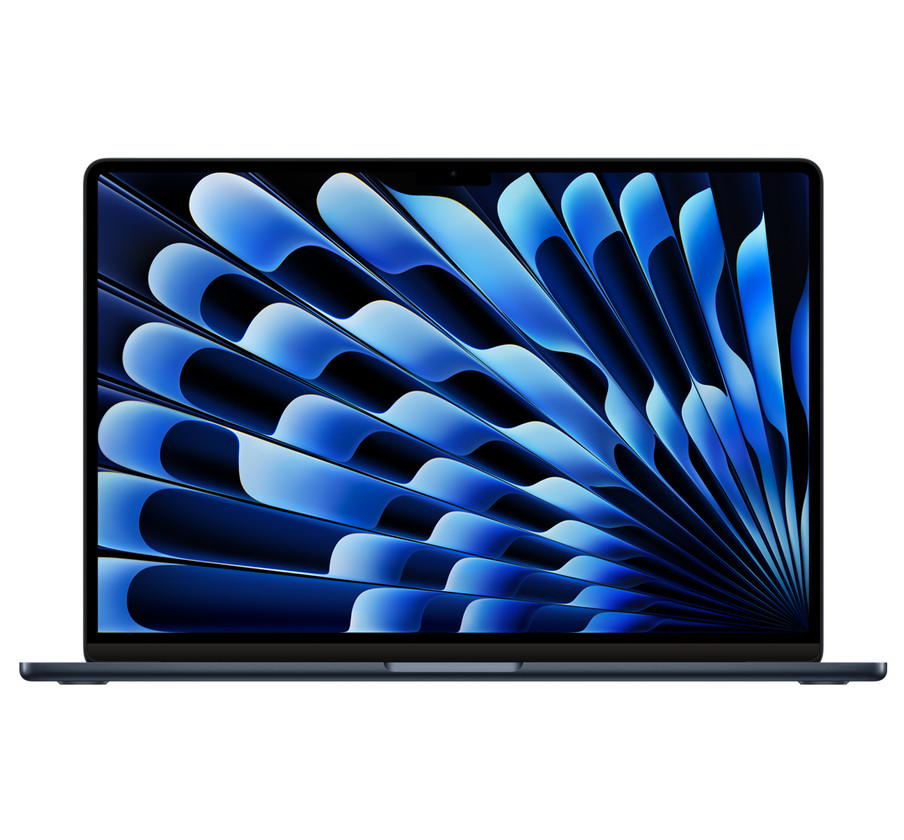 13-inch MacBook Air: Apple M5 chip with 10‑core CPU and 8‑core GPU, 16GB, 512GB SSD - Midnight