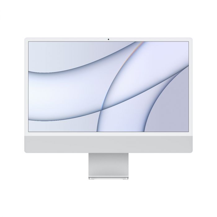 24-inch iMac with Retina 4.5K display: Apple M1 chip with 8-core CPU and 7-core GPU,8 Go, 256GB - Silver