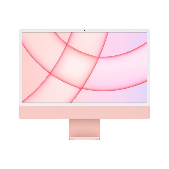24-inch iMac with Retina 4.5K display: Apple M1 chip with 8-core CPU and 8-core GPU,8 Go, 256GB - Pink