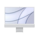 24-inch iMac with Retina 4.5K display: Apple M1 chip with 8-core CPU and 8-core GPU,8 Go, 512GB - Silver