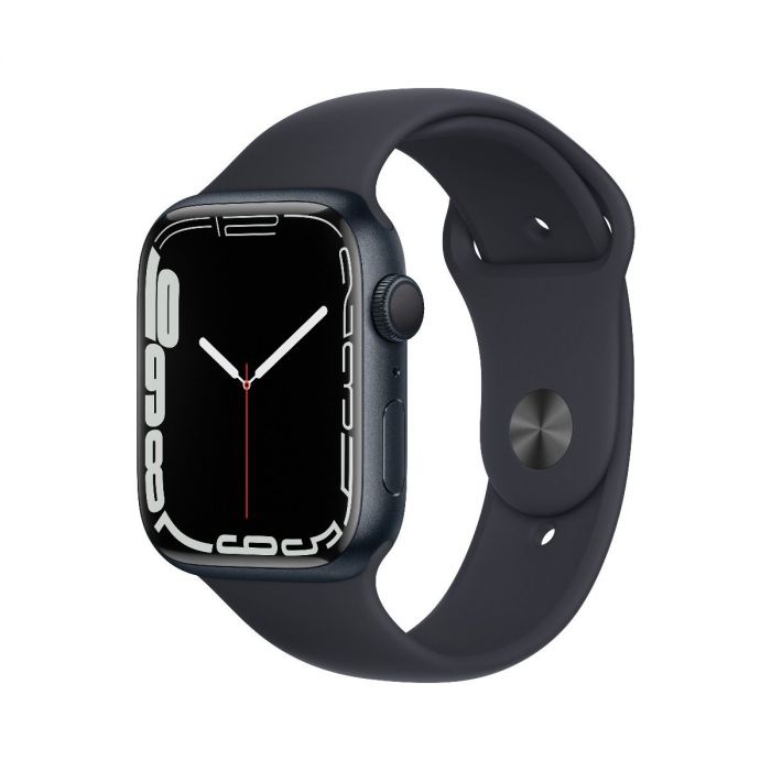 Apple Watch Series 7 GPS, 41mm Midnight Aluminium Case with Midnight Sport\n- Reg