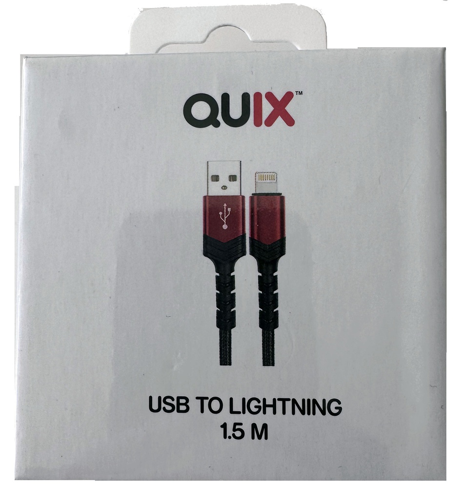 QUIX USB C TO LIGHTNING 1,5M