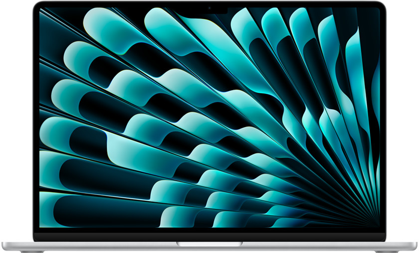 15 inch MacBook Air Apple M3 chip with 8 core CPU and 10 core GPU 8GB 256GB SSD Silver